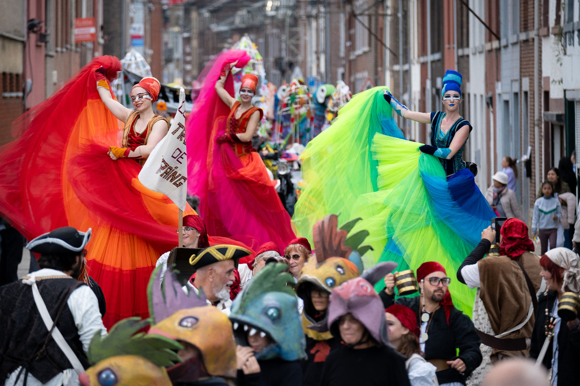 La parade des Fieris Féeries à Seraing