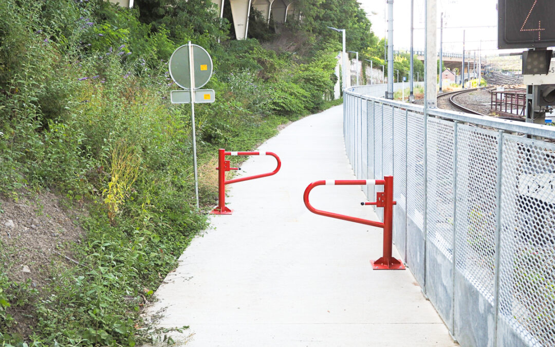 La nouvelle piste cyclable qui traverse la gare des Guillemins doit (enfin) ouvrir ce lundi