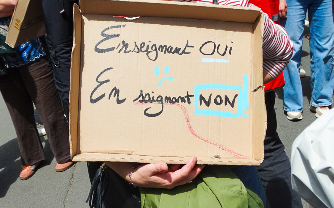 Le prof écarté après avoir dénoncé le système « grève avec salaire » de ses collègues est réintégré