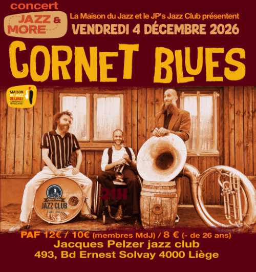 Agenda ► Concert Jazz&More: Cornet Blues