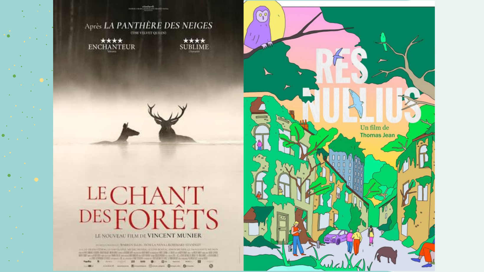 Soirée Ciné-Nature : « Le chant des forêts » & « Res Nullius »