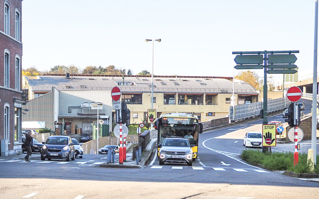 Dégradations du viaduc d’autoroute supportant la bretelle de sortie « Avroy-Laveu »:  la circulation modifiée pendant 3 ans
