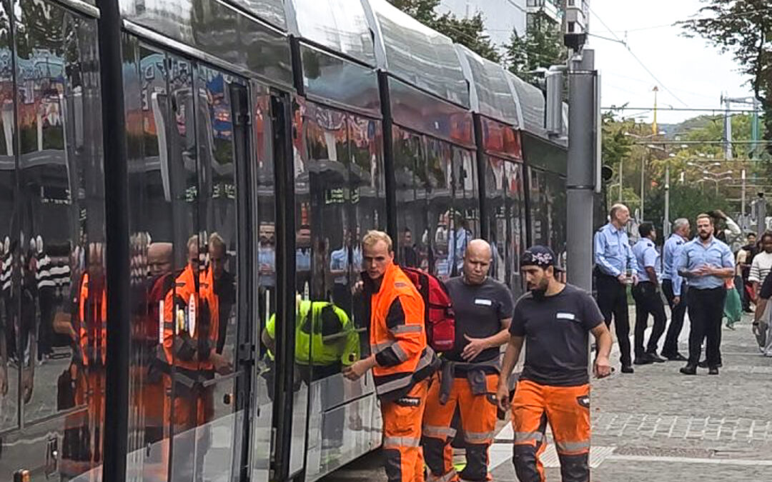 Freins bloqués, la ligne de tram a été paralysée une bonne heure hier