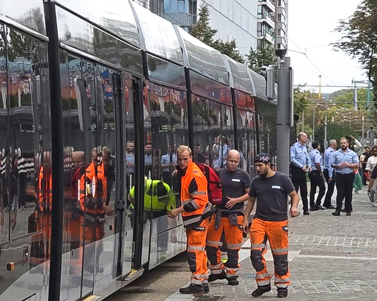 Freins bloqués, la ligne de tram a été paralysée une bonne heure hier