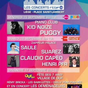 Agenda : Fêtes de Wallonie et Philharmonique